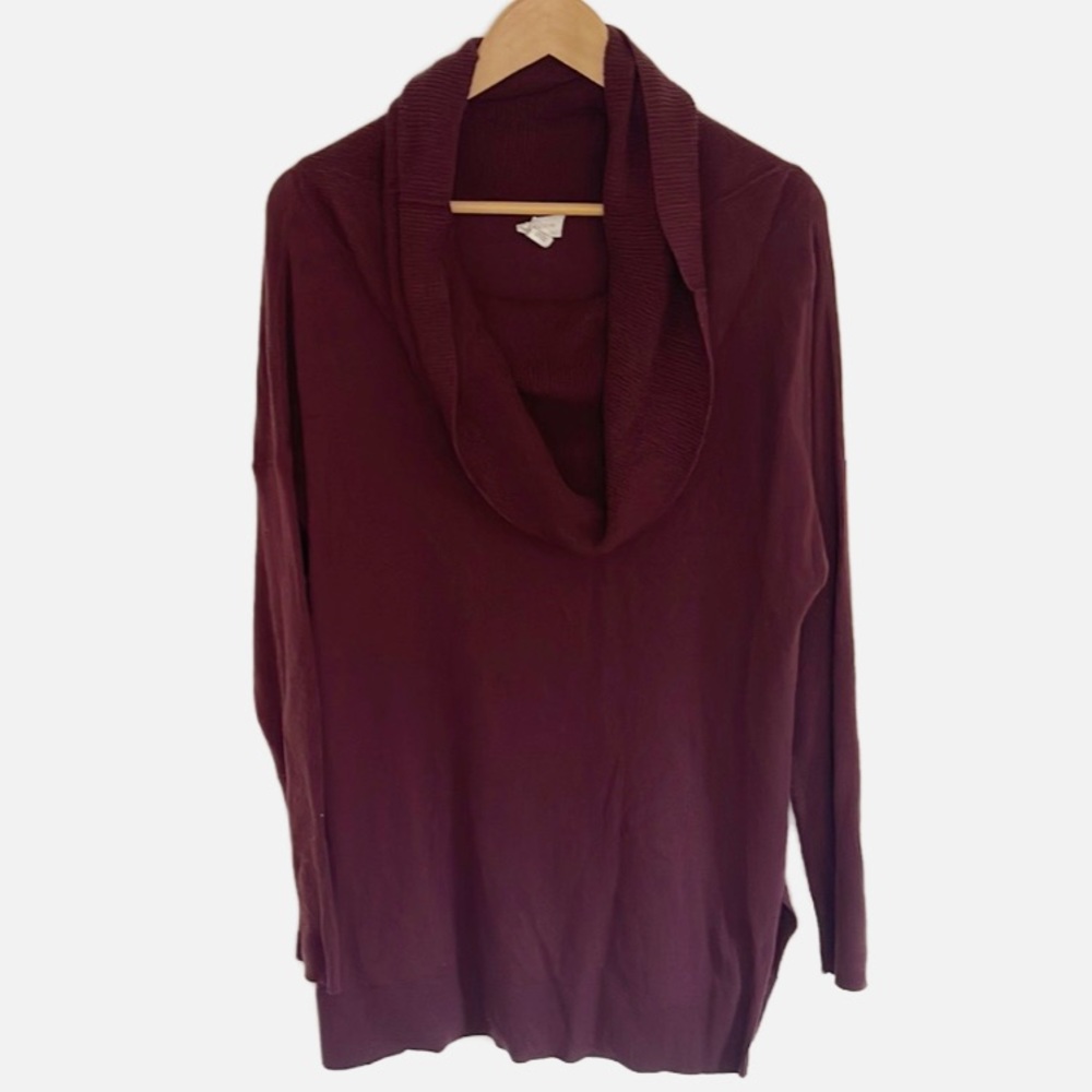 Caslon cowl neck sweater tunic